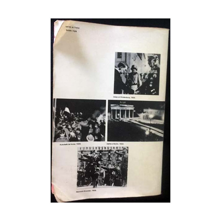 1. Le troisième Reich des origines à la chute Tome 1 de William L. Shirer aux éditions Stock