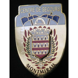 insigne métallique du centre de secours de Montmirail ballard