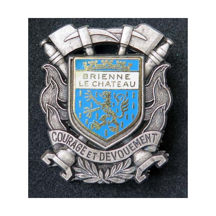 insigne des sapeurs pompiers de Brienne le Château ballard