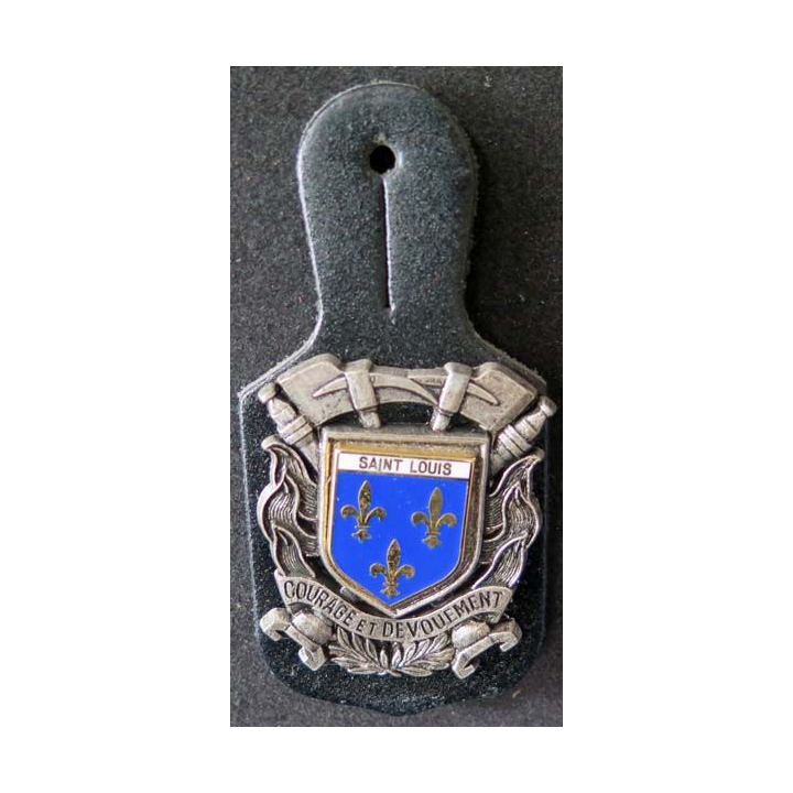 insigne des sapeurs pompiers de Saint Louis ballard
