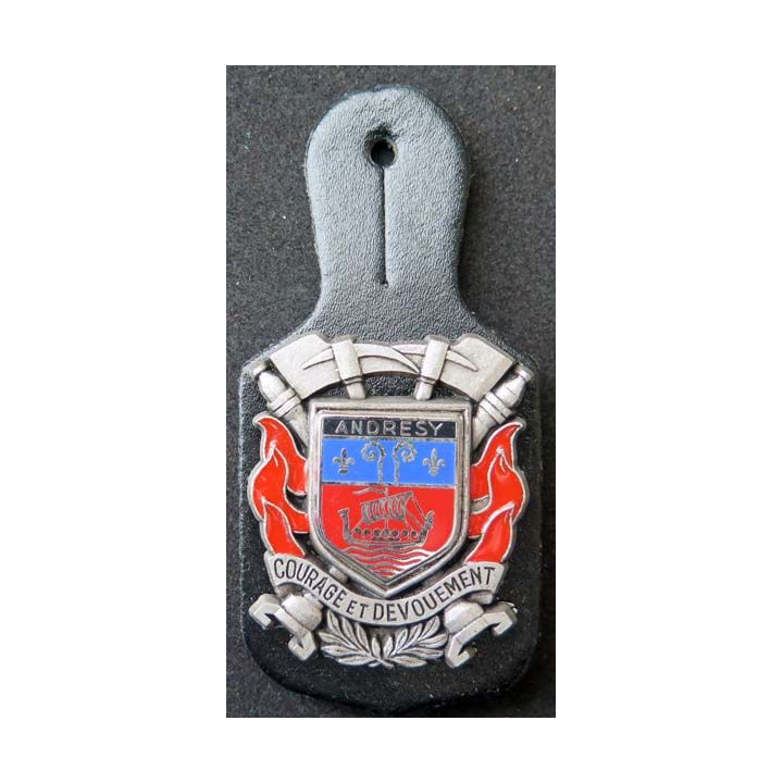 insigne des sapeurs pompiers de Andresy ballard