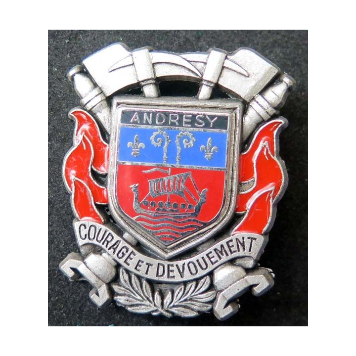 insigne des sapeurs pompiers de Andresy ballard