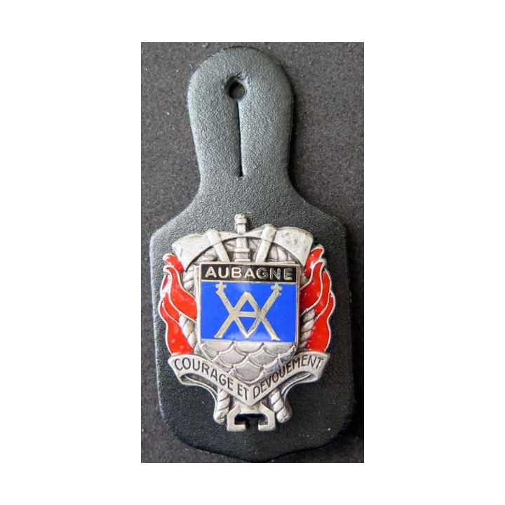 insigne des sapeurs pompiers de Aubagne ballard