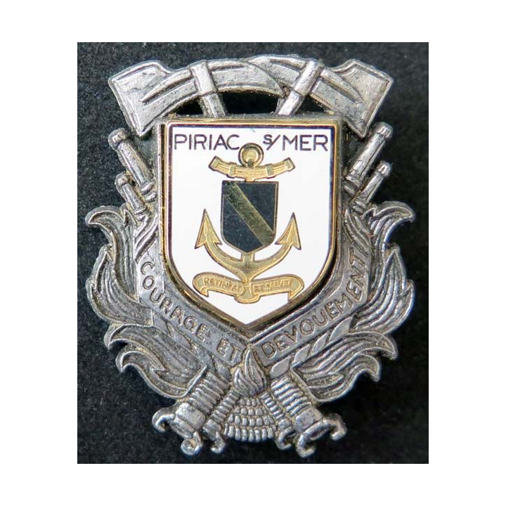 insigne des sapeurs pompiers de Piriac Sur Mer ballard