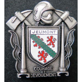 insigne des sapeurs pompiers de Jeumont  ballard