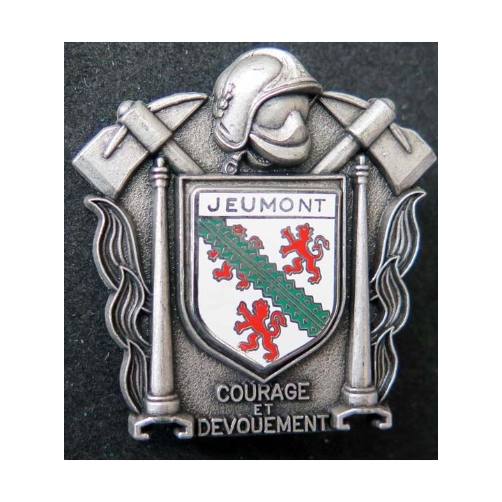 insigne des sapeurs pompiers de Jeumont  ballard
