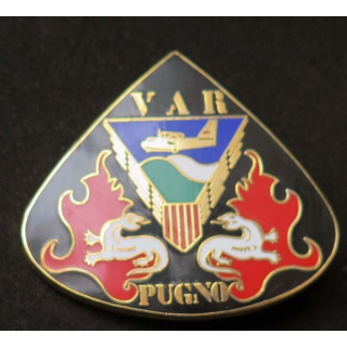  insigne de pompier insigne de sapeurs pompiers de Pugno Var ballard