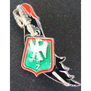 7° régiment de chasseurs Ballard G.2037 finition argent translucide