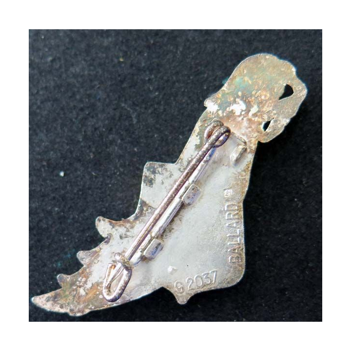 7° régiment de chasseurs Ballard G.2037 finition argent translucide