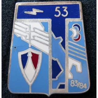 53° RT 53° régiment de transmissions Ballard  G. 2639 finition argent