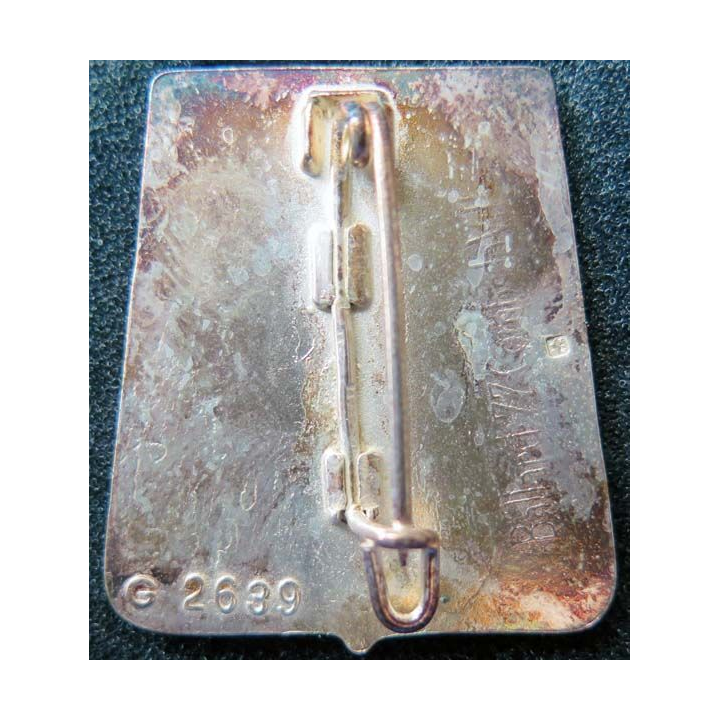 53° RT 53° régiment de transmissions Ballard  G. 2639 finition argent