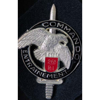 CEC du 26° régiment d'infanterie  de fabrication Ballard argent RI
