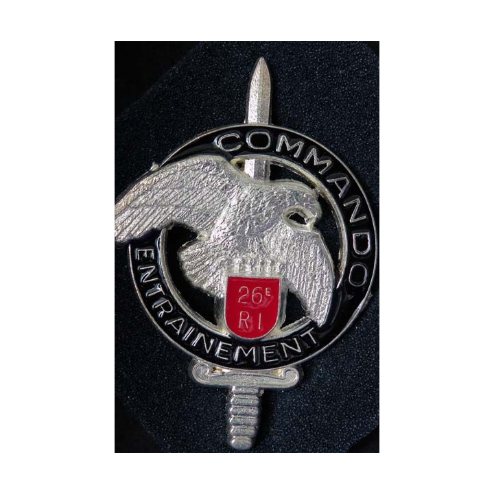 CEC du 26° régiment d'infanterie  de fabrication Ballard argent RI