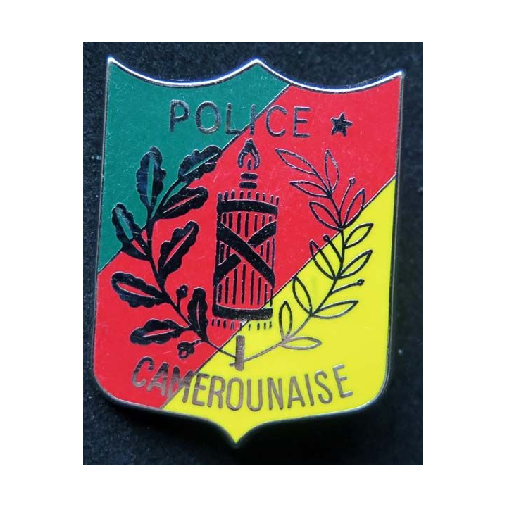 POLICE camerounaise insigne