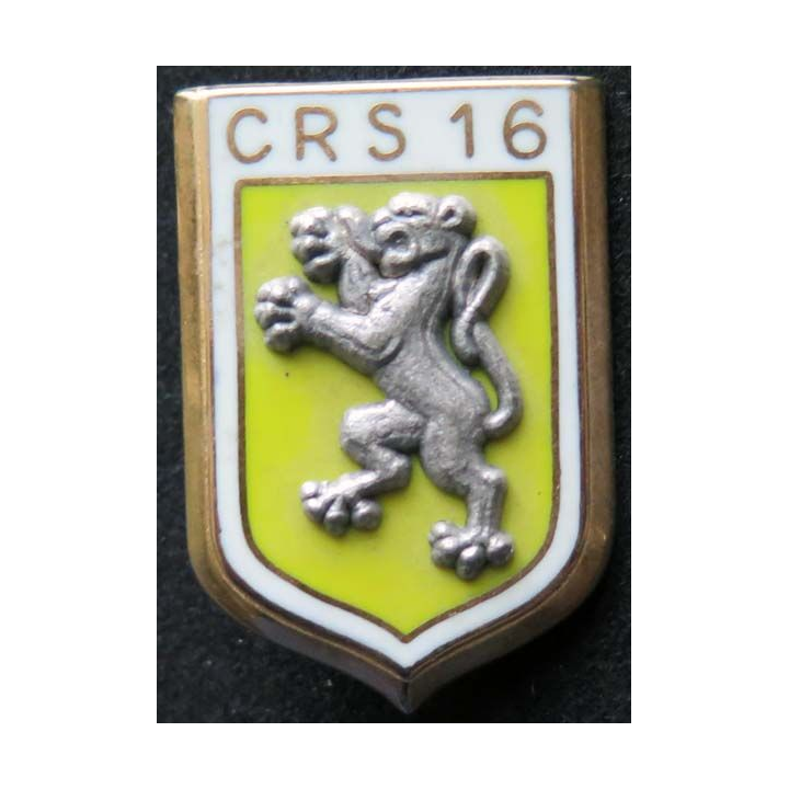 Insigne de la compagnie républicaine de sécurité n°16