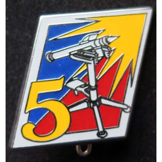 57° RA insigne 5° batterie 57° régiment d'artillerie Ballard