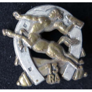 Insigne du 13° régiment d'artillerie 13° RA réserve G. 3511 ballard