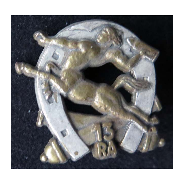 Insigne du 13° régiment d'artillerie 13° RA réserve G. 3511 ballard