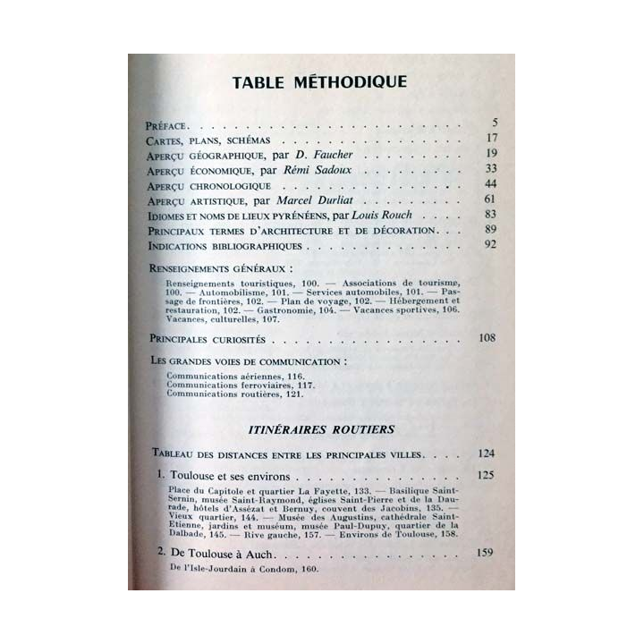 1. Les guides bleus - Pyrénées Gascogne aux éditions Librairie Hachette