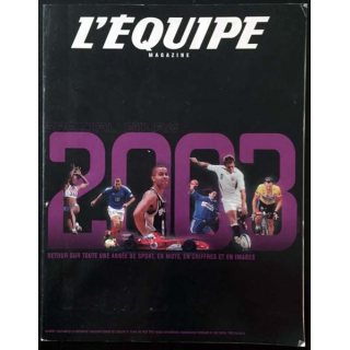 1. L'Équipe magazine 2003 20 Décembre 2003 n°1126