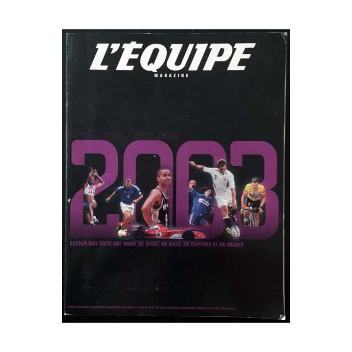 1. L'Équipe magazine 2003 20 Décembre 2003 n°1126