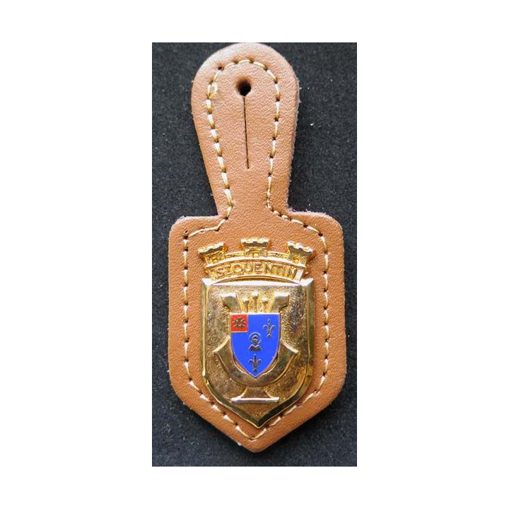 insigne métallique de la musique de Saint Quentin 