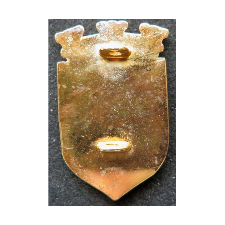 insigne métallique de la musique de Saint Quentin 