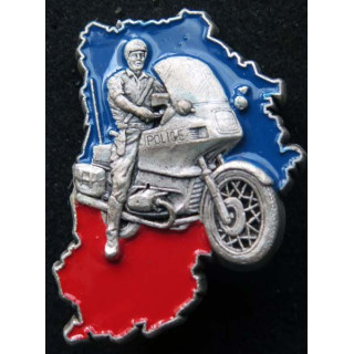 POLICE insigne peloton motocycliste de la police nationale Seine Marne
