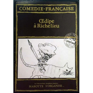 1. Comédie-française n°12 - Octobre 1972 Oedipe à Richelieu