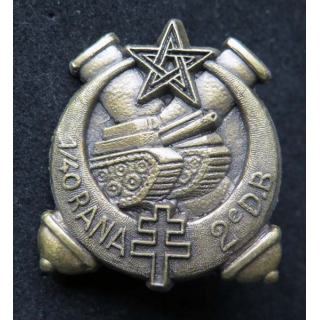 40° RANA insigne 1° groupe régiment d'artillerie nord Africain Ballard
