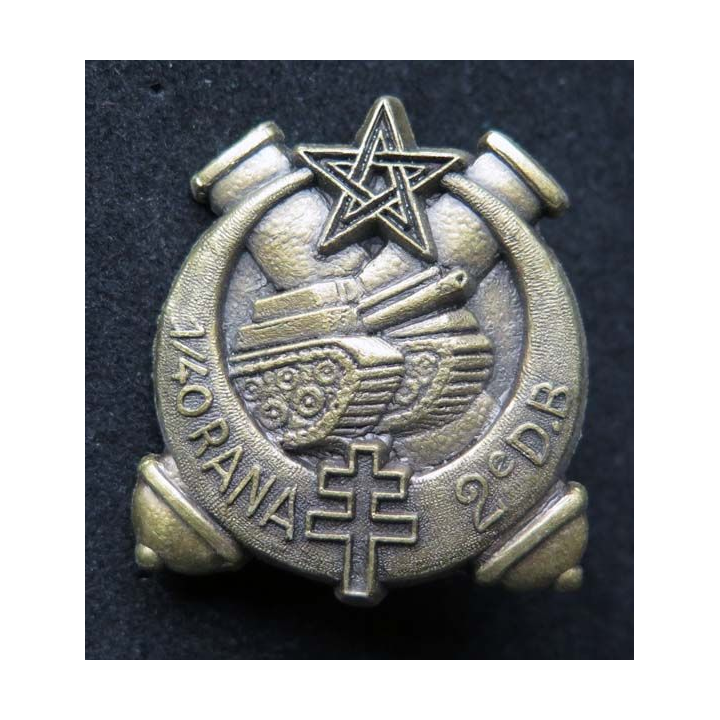 40° RANA insigne 1° groupe régiment d'artillerie nord Africain Ballard