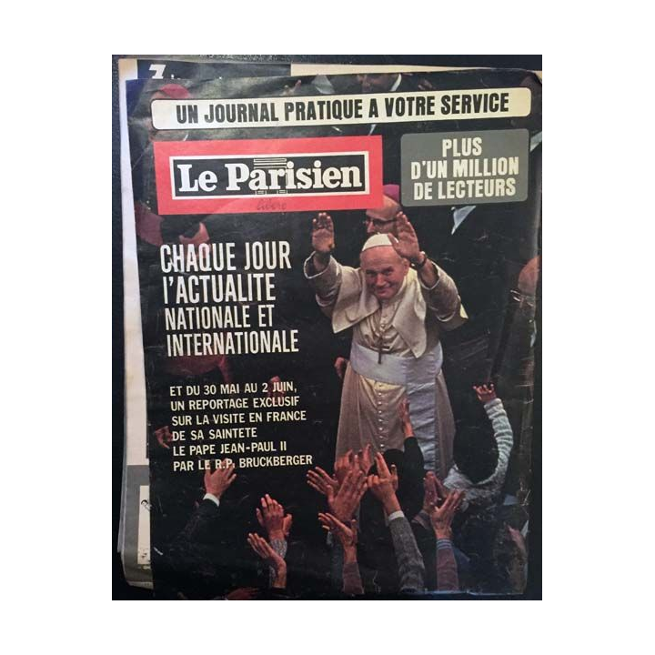 1. Point de vue images du monde spécial 30 mai 1980 n°1661 - Le pape en France