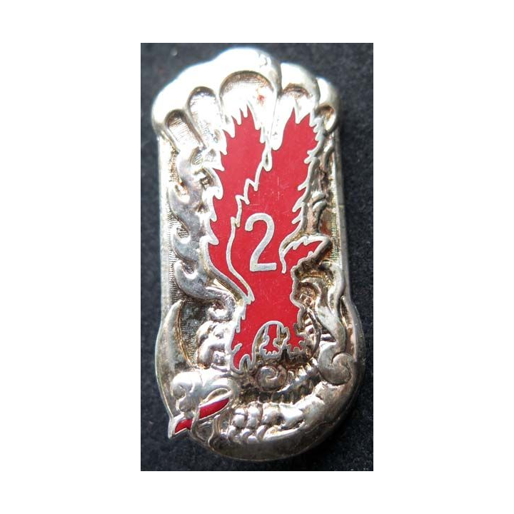 1° RCP insigne 2° compagnie du 1° régiment de chasseurs parachutistes