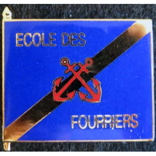 ECOLE DES FOURRIERS : école des fourriers fabrication JY Segalen en émail