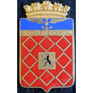 B.A.N. LANDIVISIAU: base aéronavale de Landivisiau Arthus Bertrand Paris en émail 