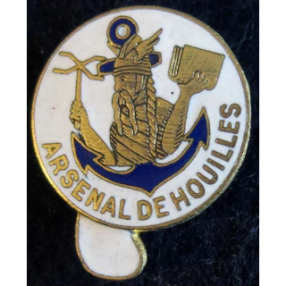 ARSENAL HOUILLES : arsenal de Houilles Drago Paris en émail