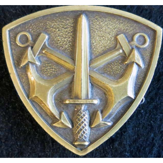 insigne de béret de commandos Marine non titulaire Drago Paris 