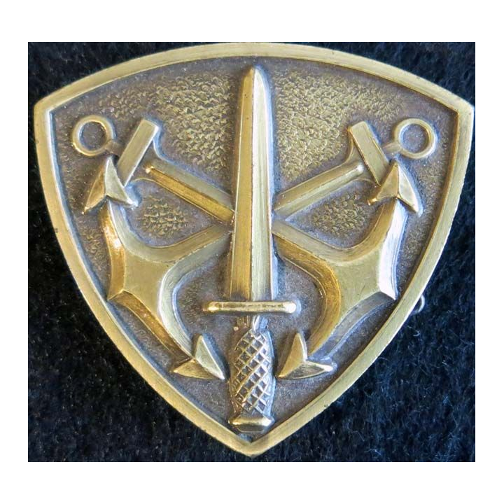 insigne de béret de commandos Marine non titulaire Drago Paris 