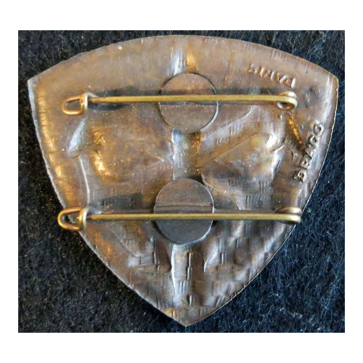 insigne de béret de commandos Marine non titulaire Drago Paris 