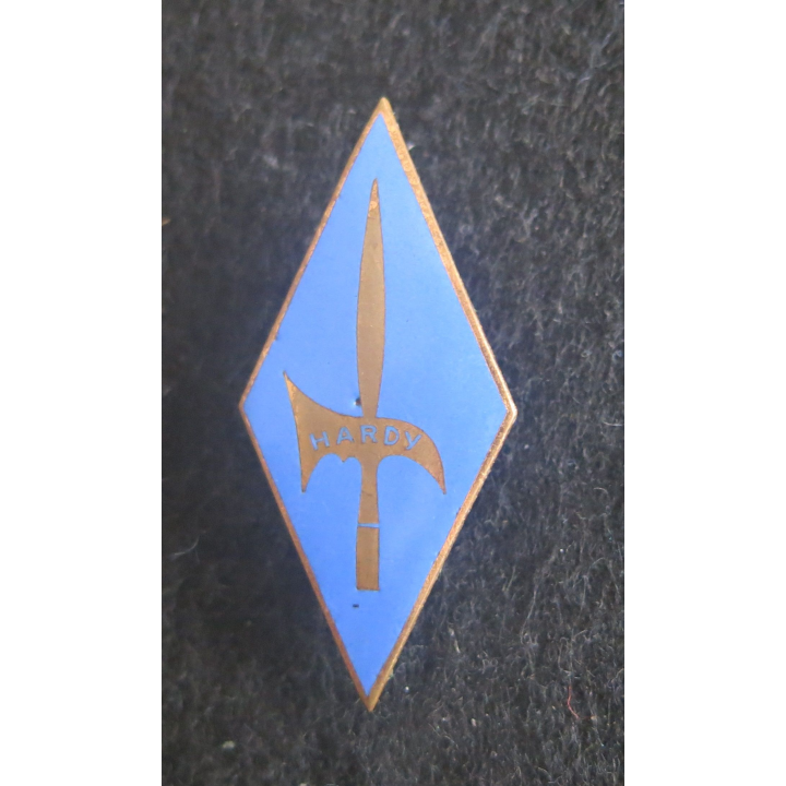 3° DIM : 3° division d’infanterie motorisée HARDYFraisse Demey déposé en émail 