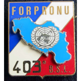 403° bataillon de soutien logistique de la FORPRONU Delsart G. 3949