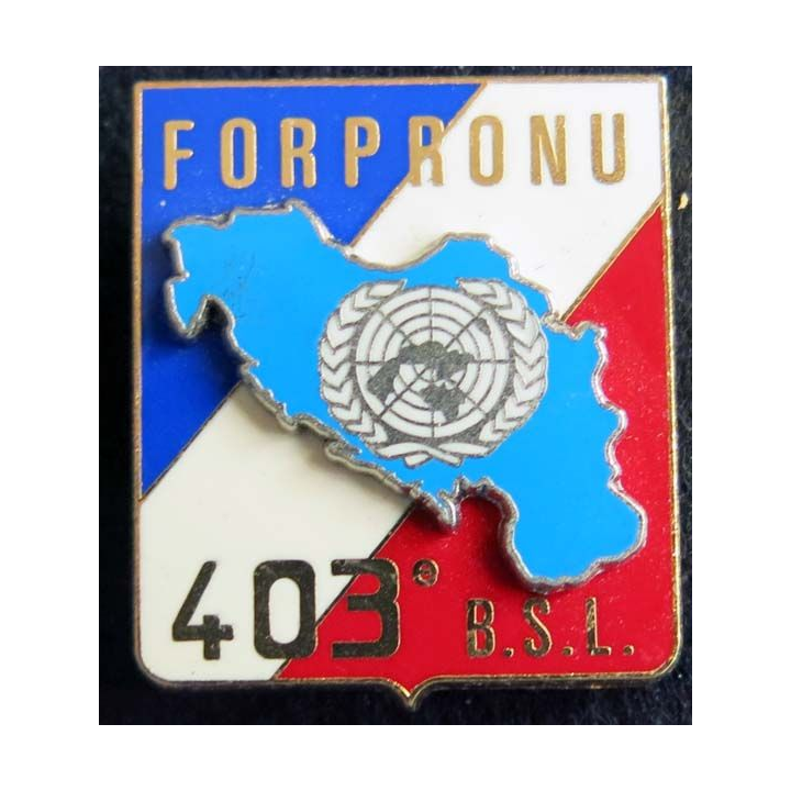 403° bataillon de soutien logistique de la FORPRONU Delsart G. 3949