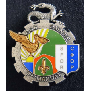 Régiment de commandement et de soutien DMSE SFOR à Mostar  Delsart  