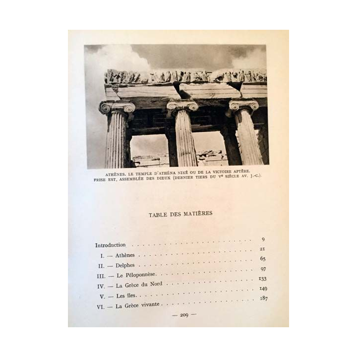 1. La Grèce de André Billy aux éditions B. Arthaud