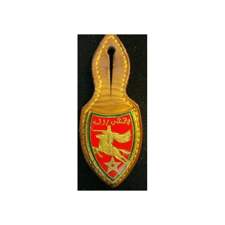 22° régiment de spahis marocains RSM de fabrication Drago en émail