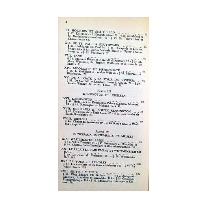 1. Guide de Londres de Anne-Marie Calvet aux éditions de la Manche 1965