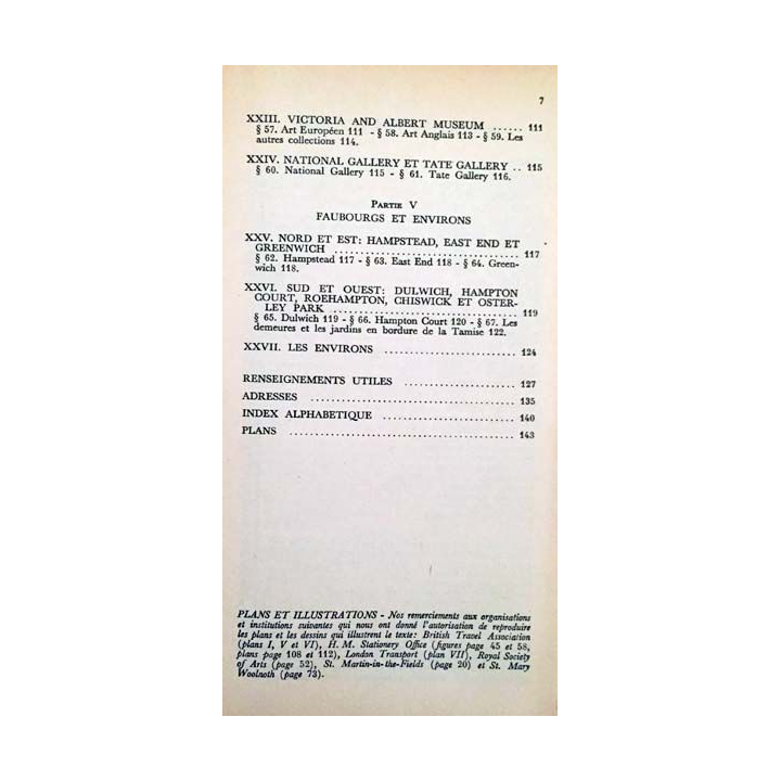 1. Guide de Londres de Anne-Marie Calvet aux éditions de la Manche 1965