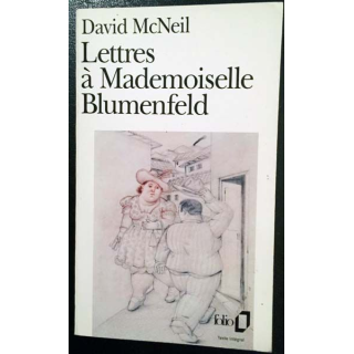 1. Lettres à Mademoiselle Blumenfeld de David McNeil aux éditions Gallimard