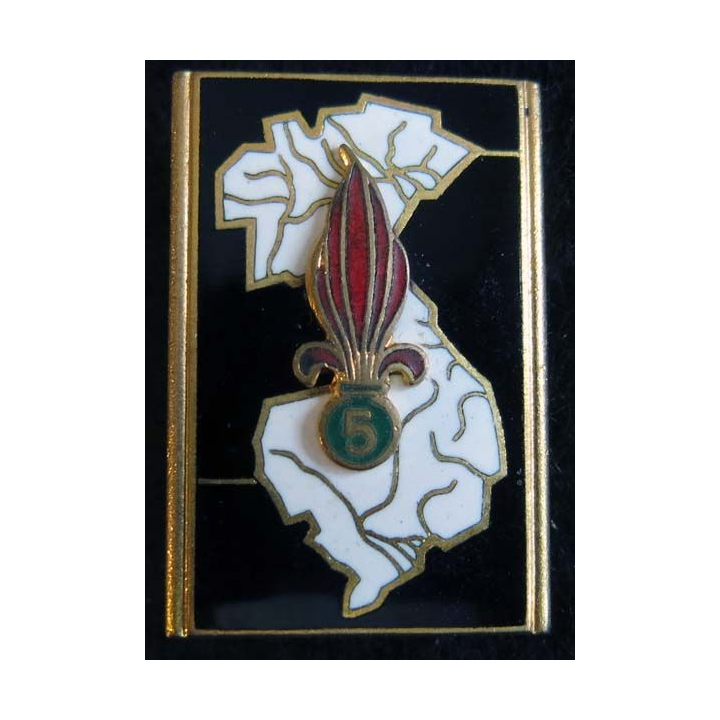 5° régiment étranger d'infanterie Drago Paris G. 1154 en émail