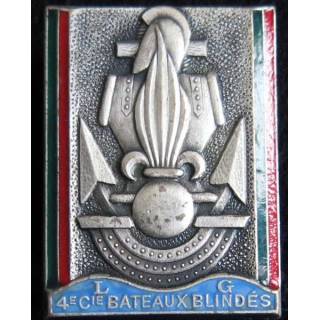71-4° compagnie de bateaux blindés  Drago Marne La Vallée émail retirage R89